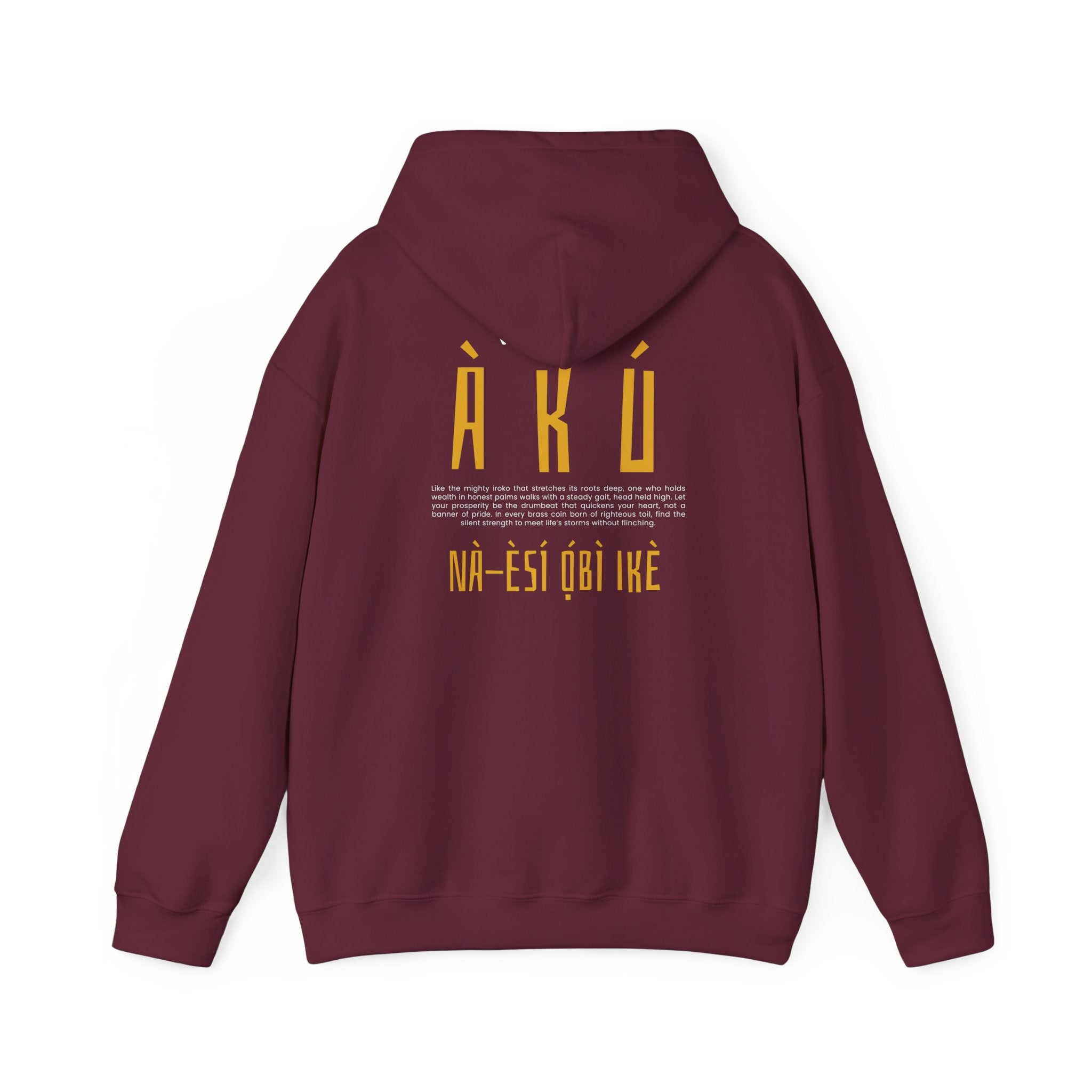 Aku Na Esi Obi Ike Igbo Hoodie
