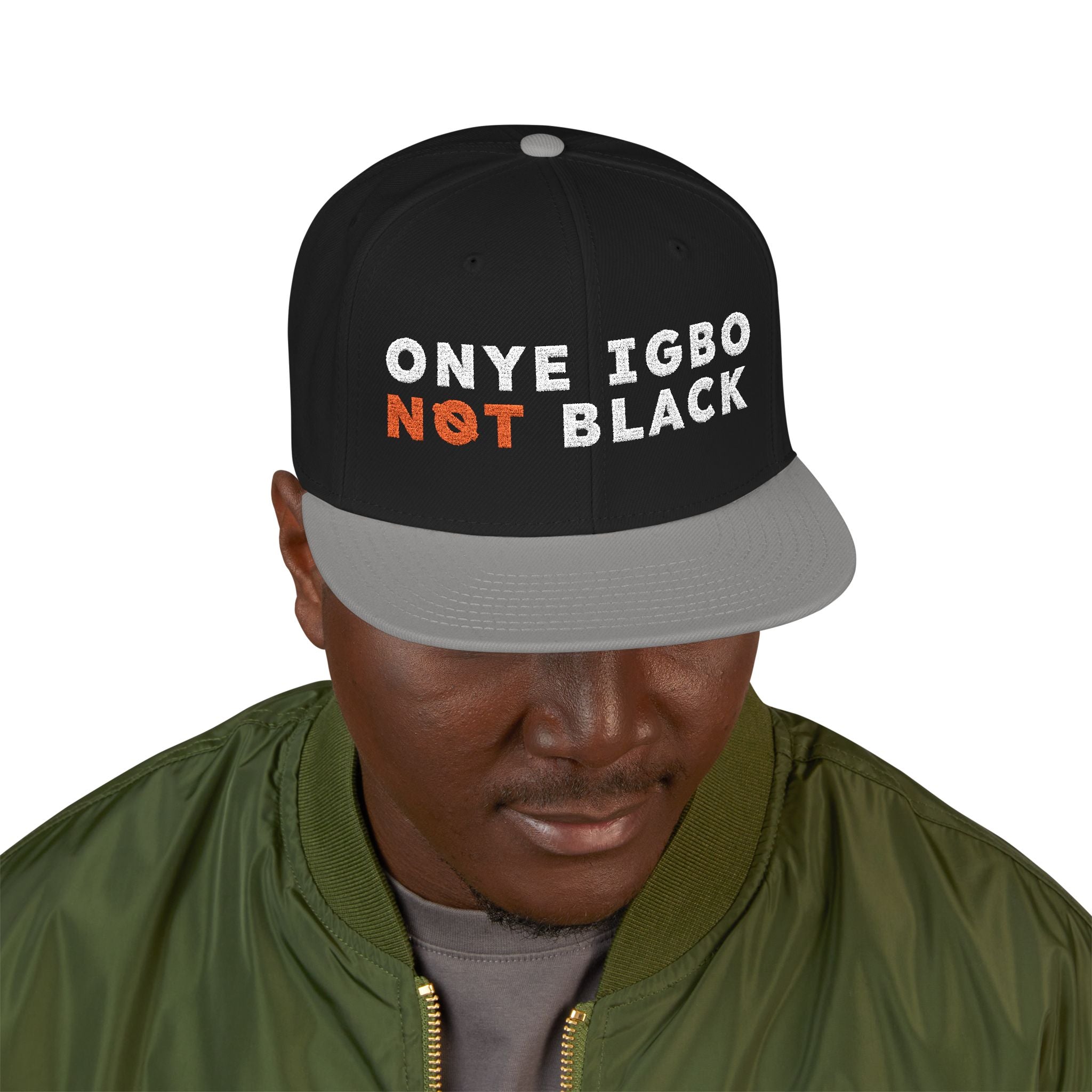 Not Black [D 1] - Igbo Snapback Hat