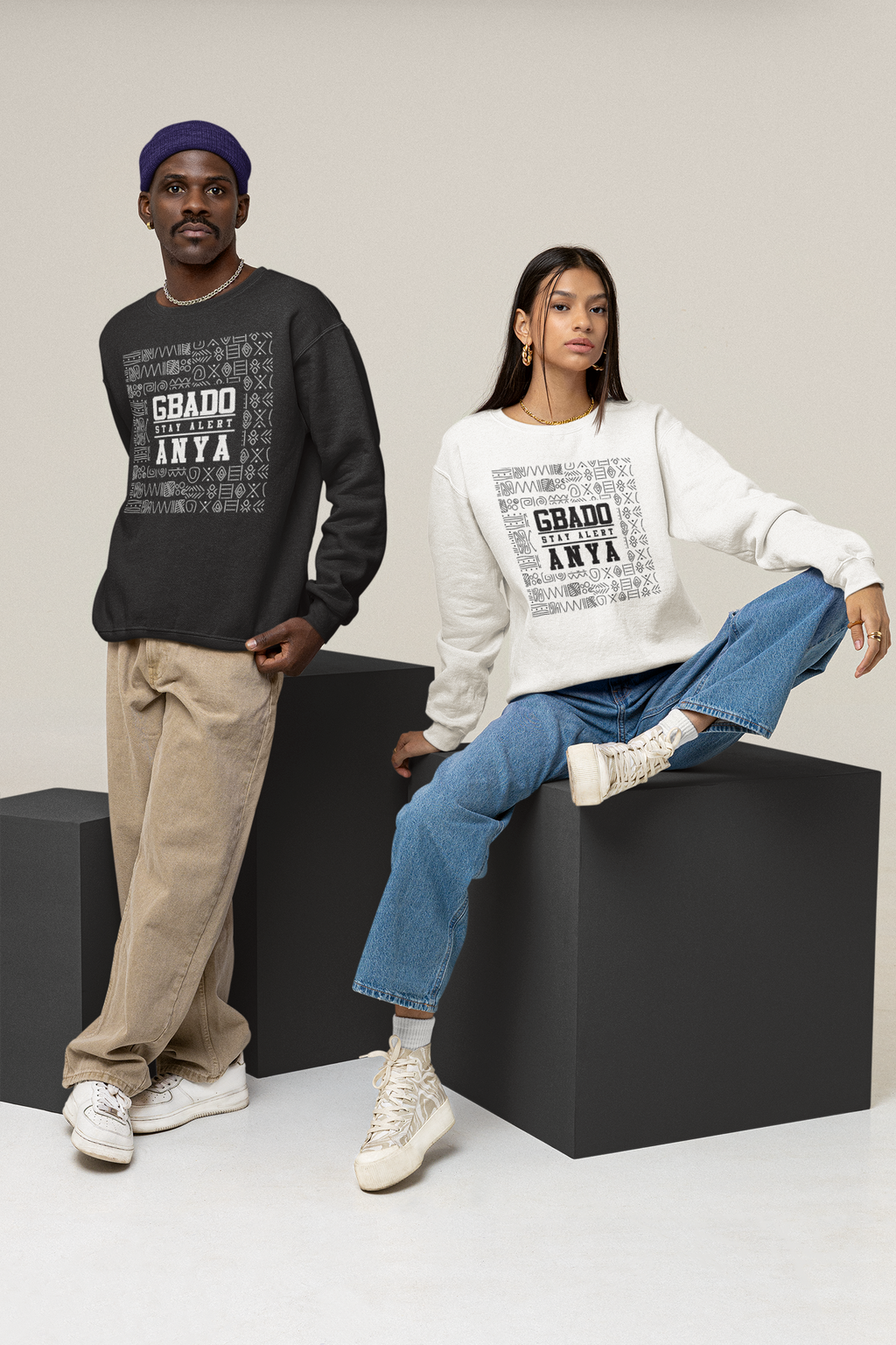 Grounded In Umunna Igbo Sweatshirt