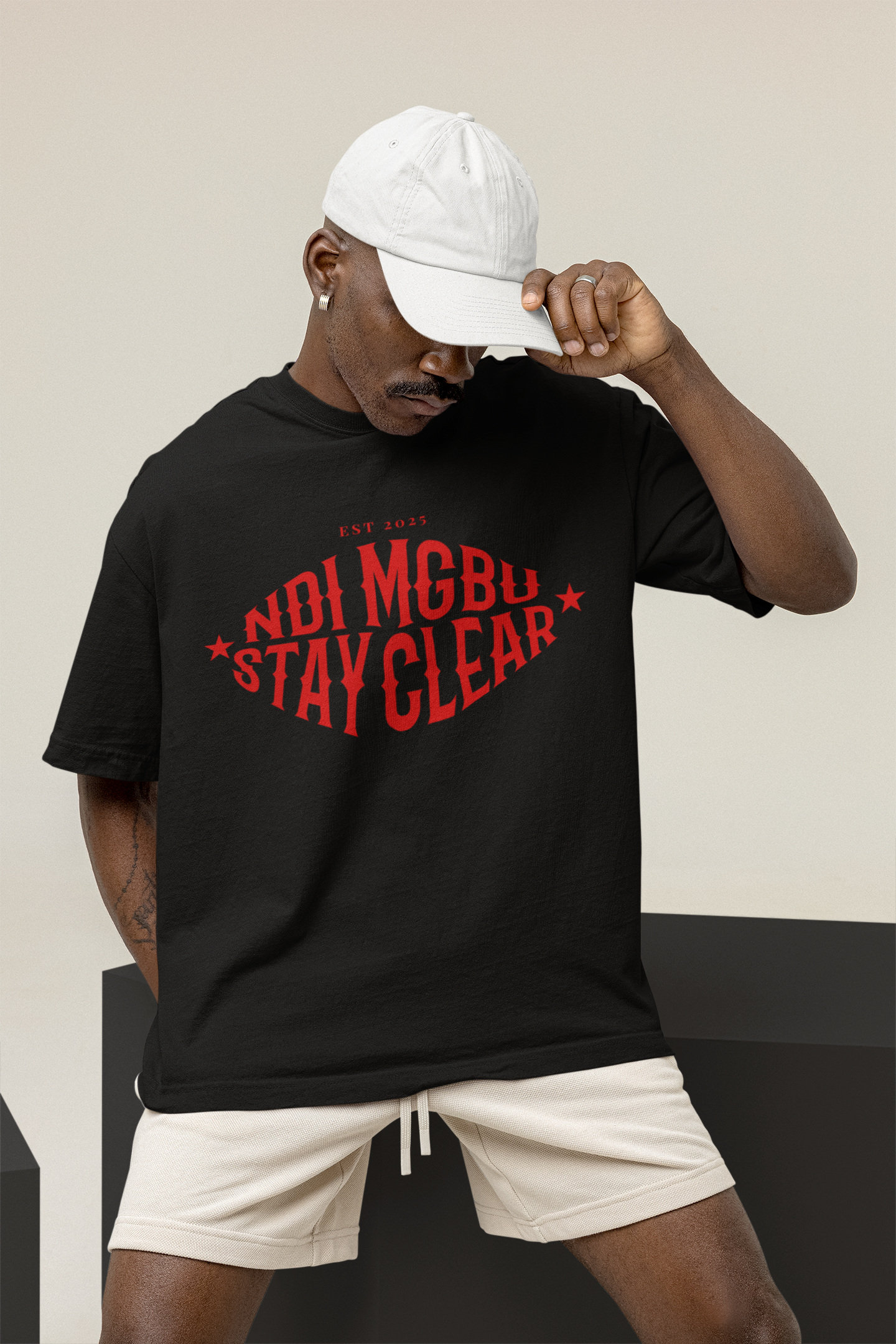 Ndi Mgbu Stay Clear Igbo T-shirt