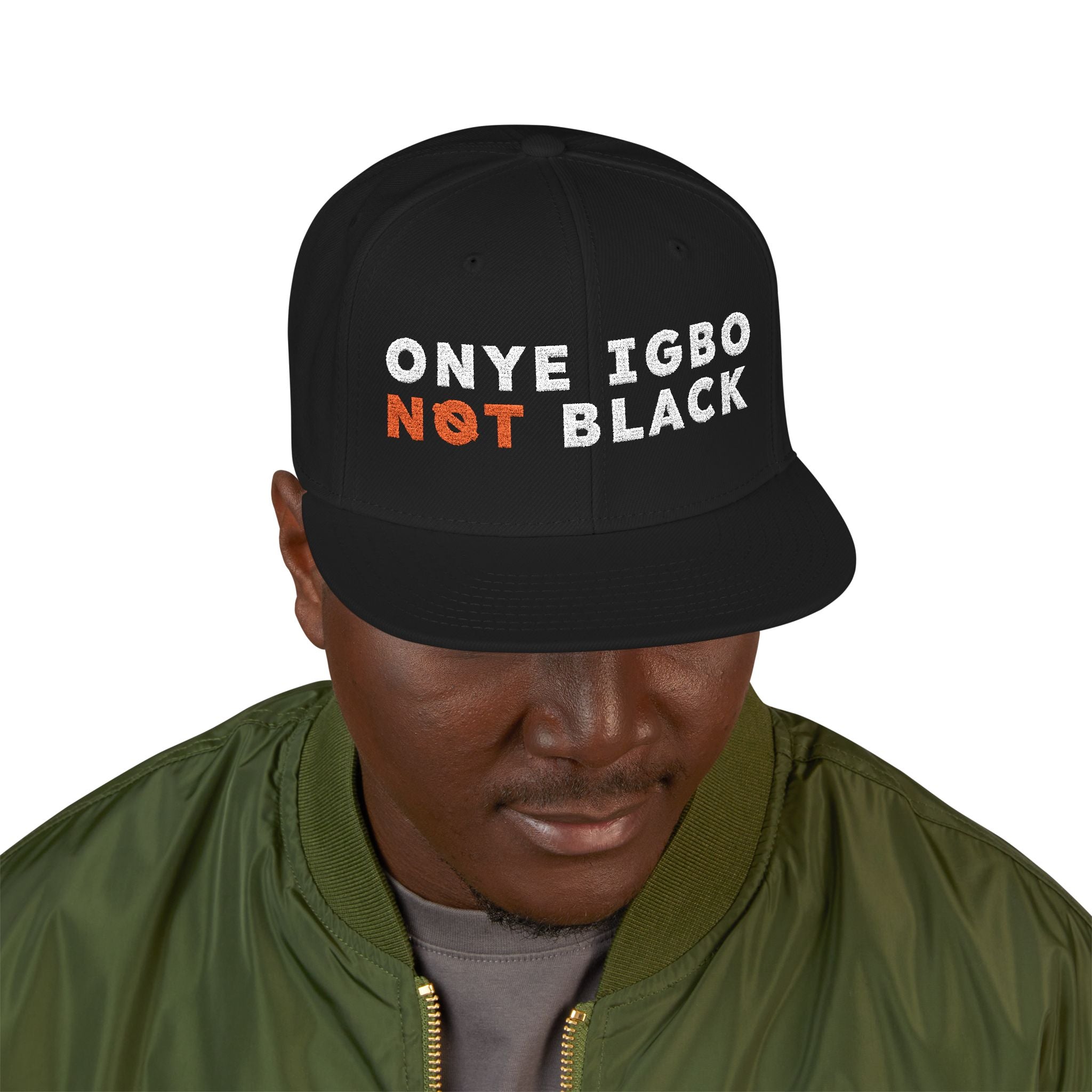Not Black [D 1] - Igbo Snapback Hat