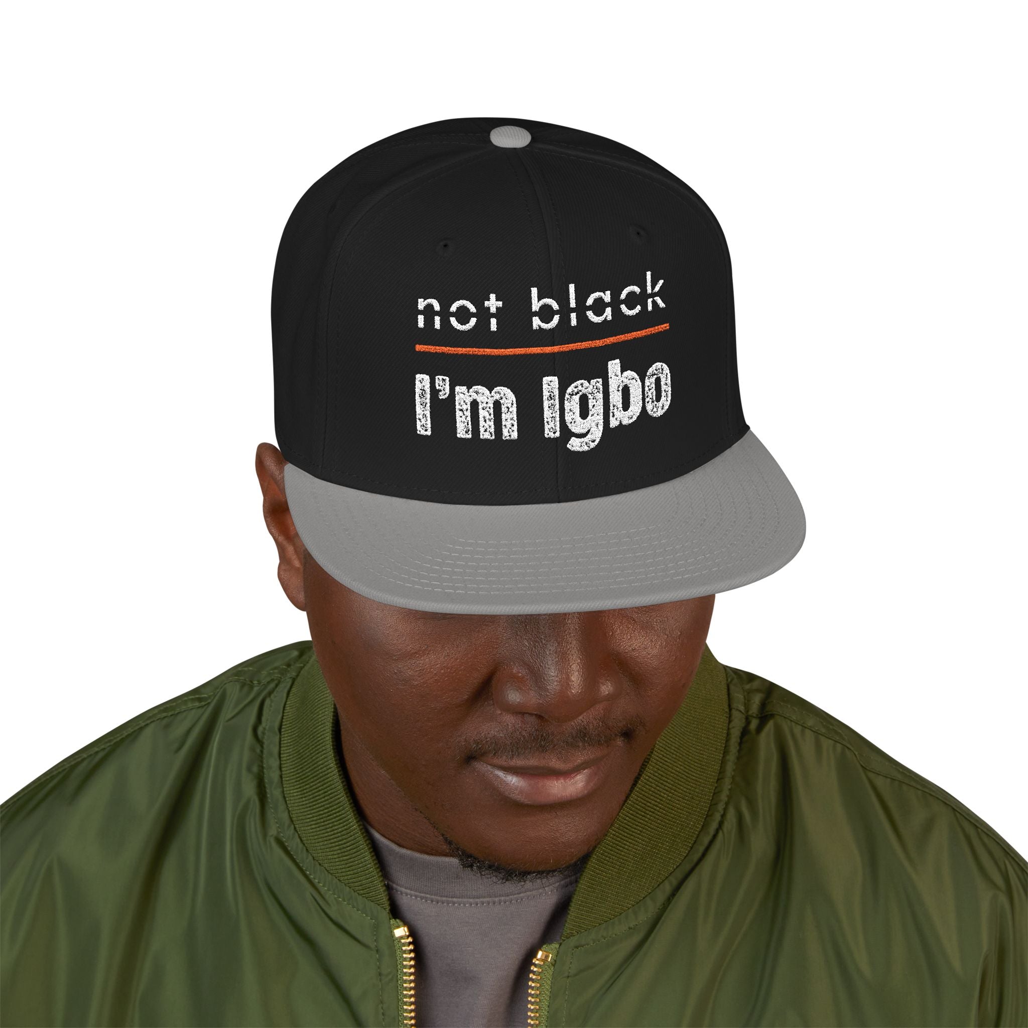 Not Black [D 3] - Igbo Snapback Hat