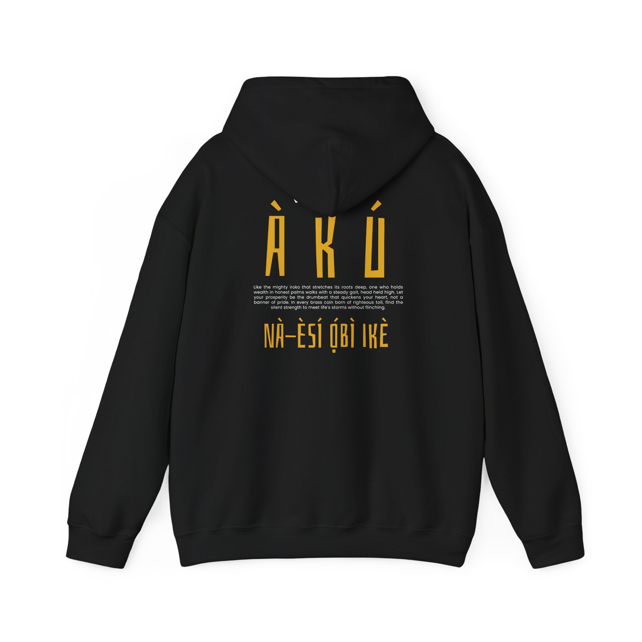 Aku Na Esi Obi Ike Igbo Hoodie